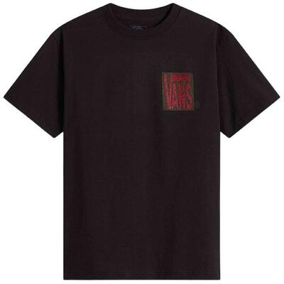 T-shirt met korte mouwen vans model stretch stack crackle ss tee bla voor mannen