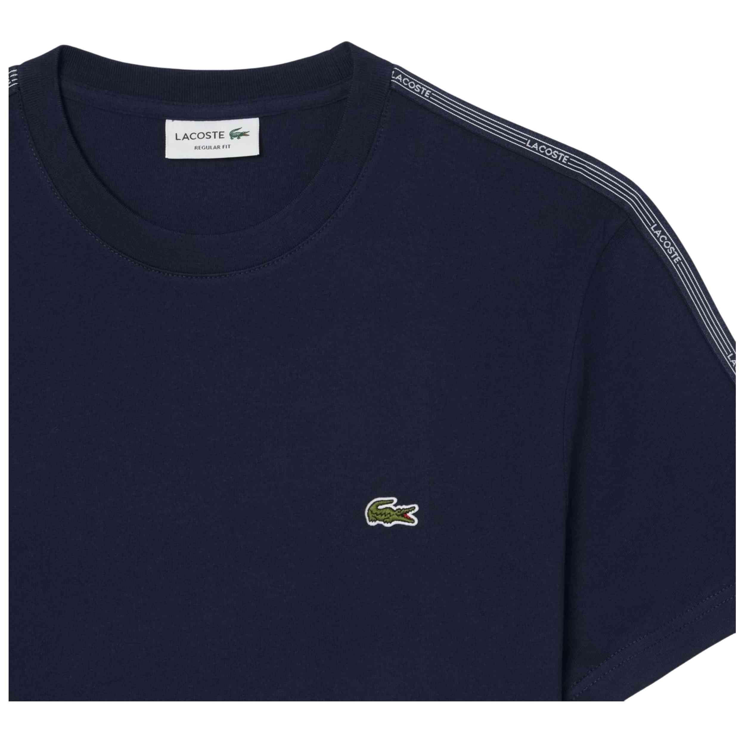 T-shirt met korte mouwen Lacoste model Camiseta Lacoste Branded Stri voor mannen 4/5