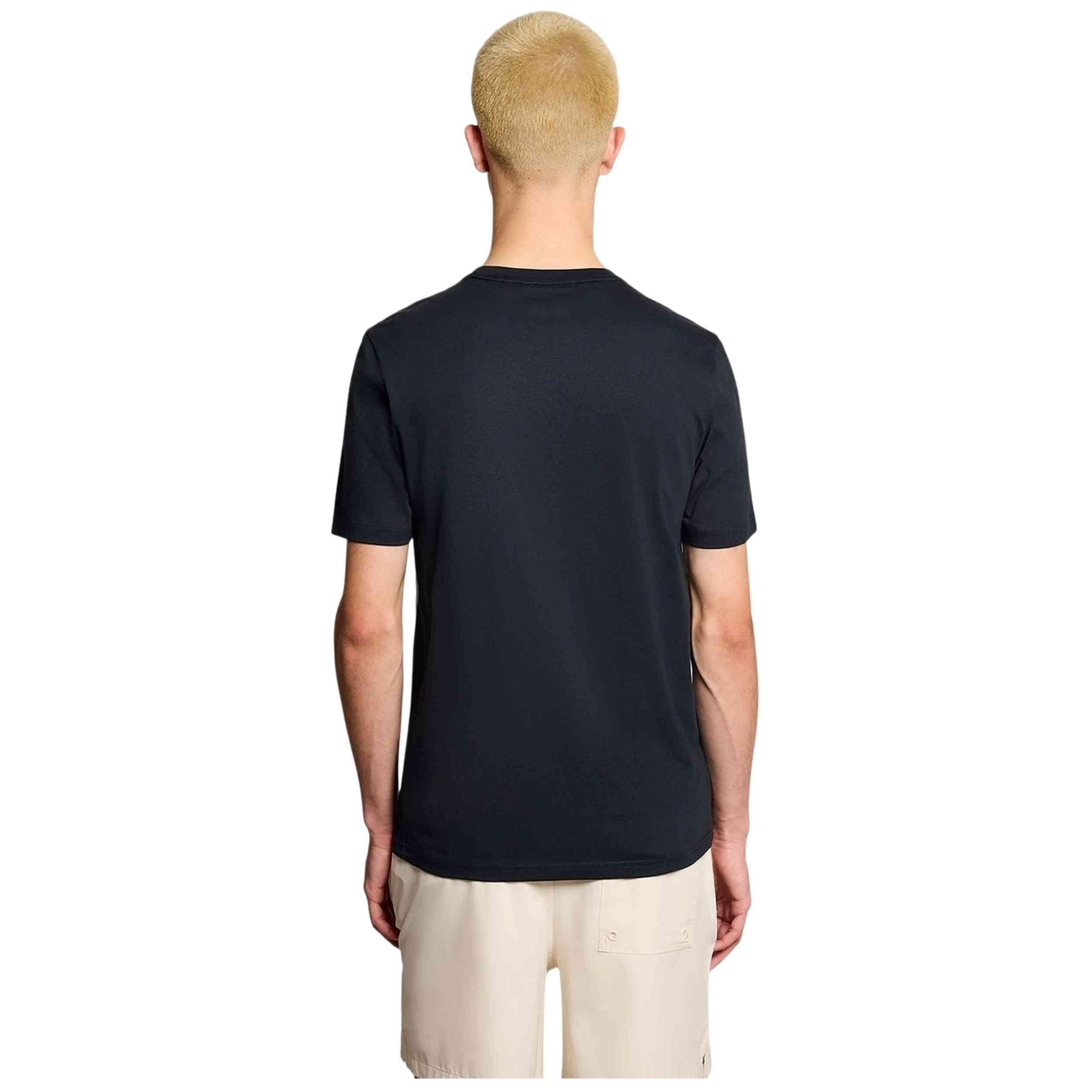 T-shirt Lyle&scott modèle TS2485SPCFL-DRKNVY pour homme 4/6
