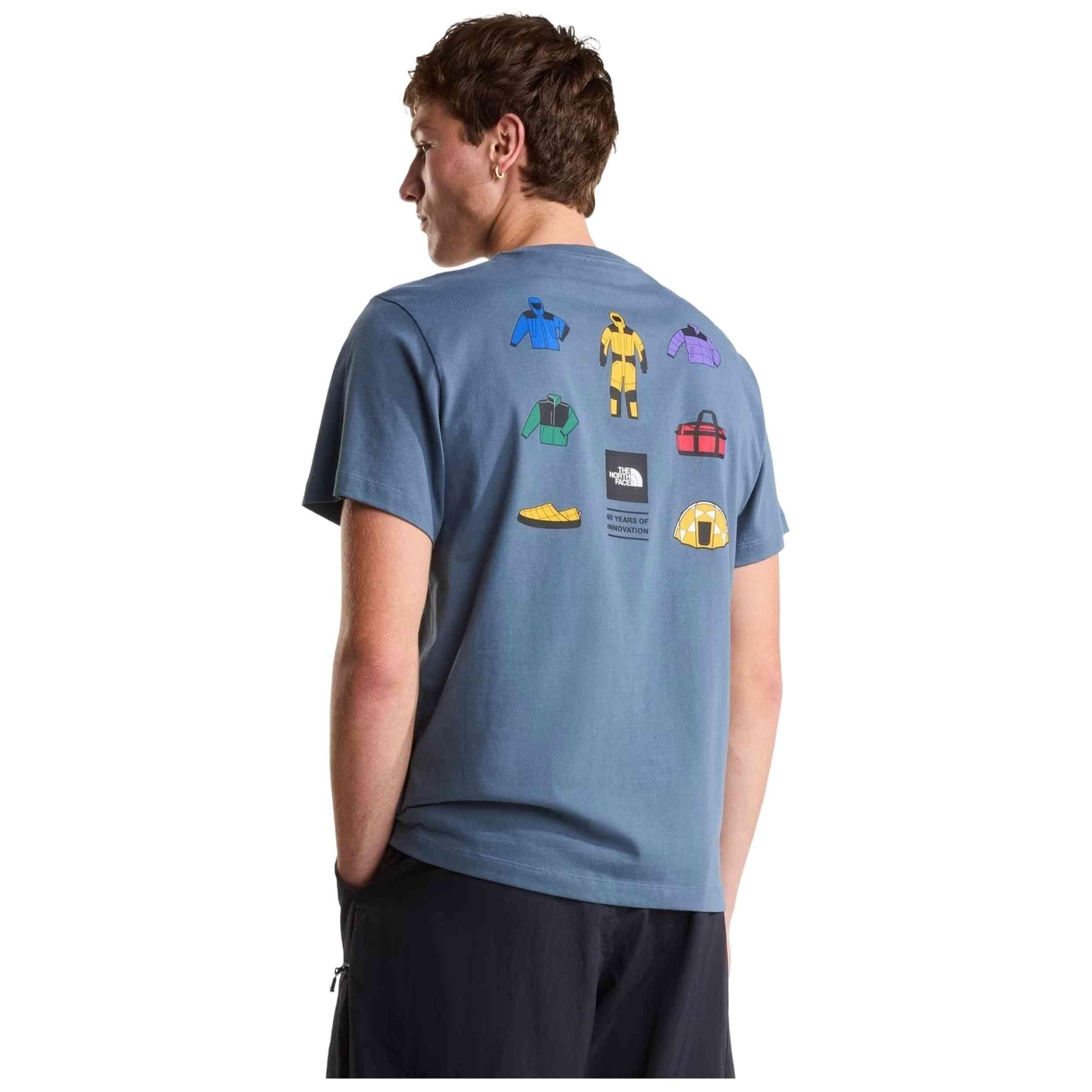 Maglia a maniche corte The north face modello M ICON CELEBRATION REGU per uomini 2/5