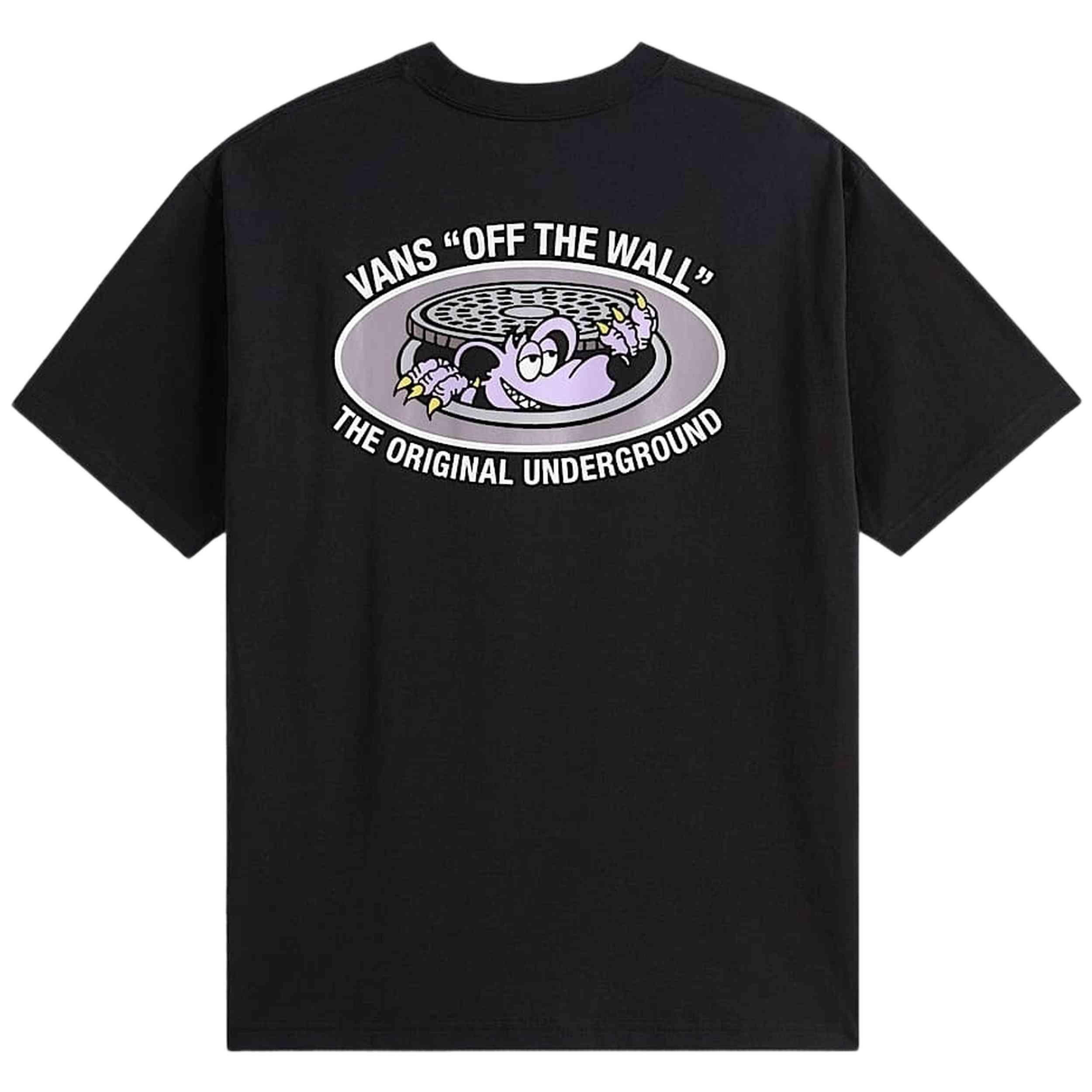 T-shirt Vans modèle Downside SS Tee Black pour homme 2/5