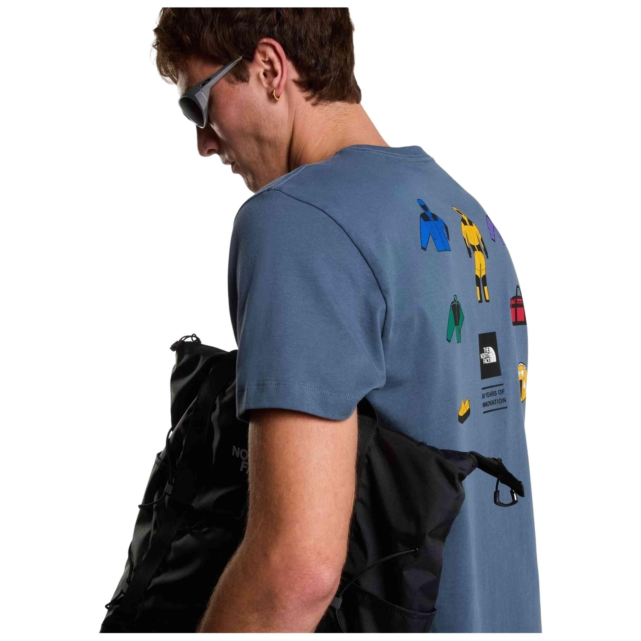 Maglia a maniche corte The north face modello M ICON CELEBRATION REGU per uomini 5/5