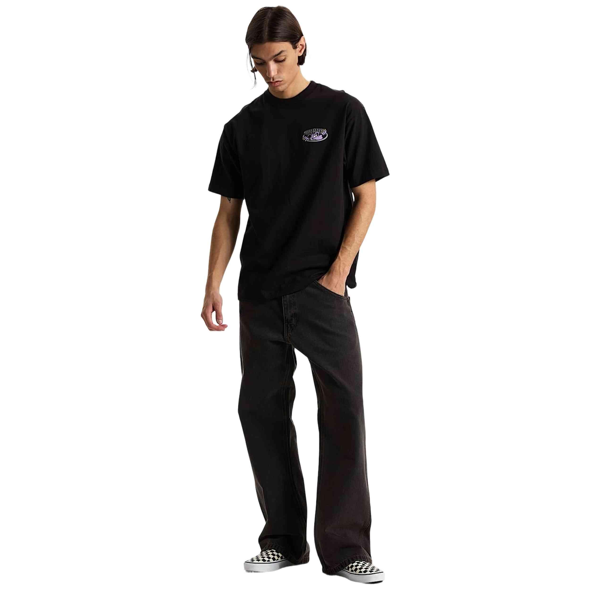 T-shirt Vans modèle Downside SS Tee Black pour homme 5/5