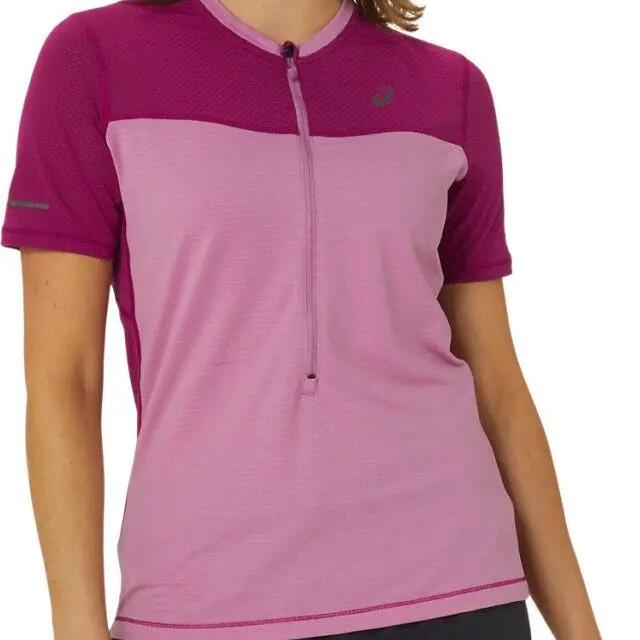 Women's Asics Fujitrail Run Pink short-sleeved jersey