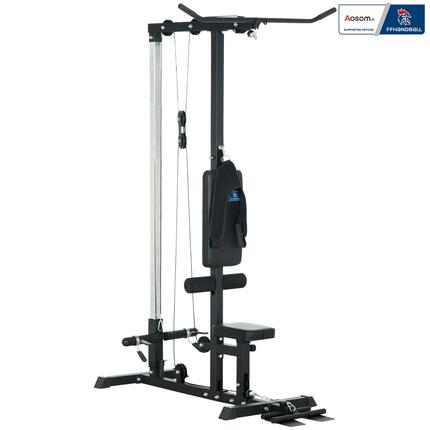 Station de musculation pour tirage poitrine - collab. Aosom.fr x FFHandball