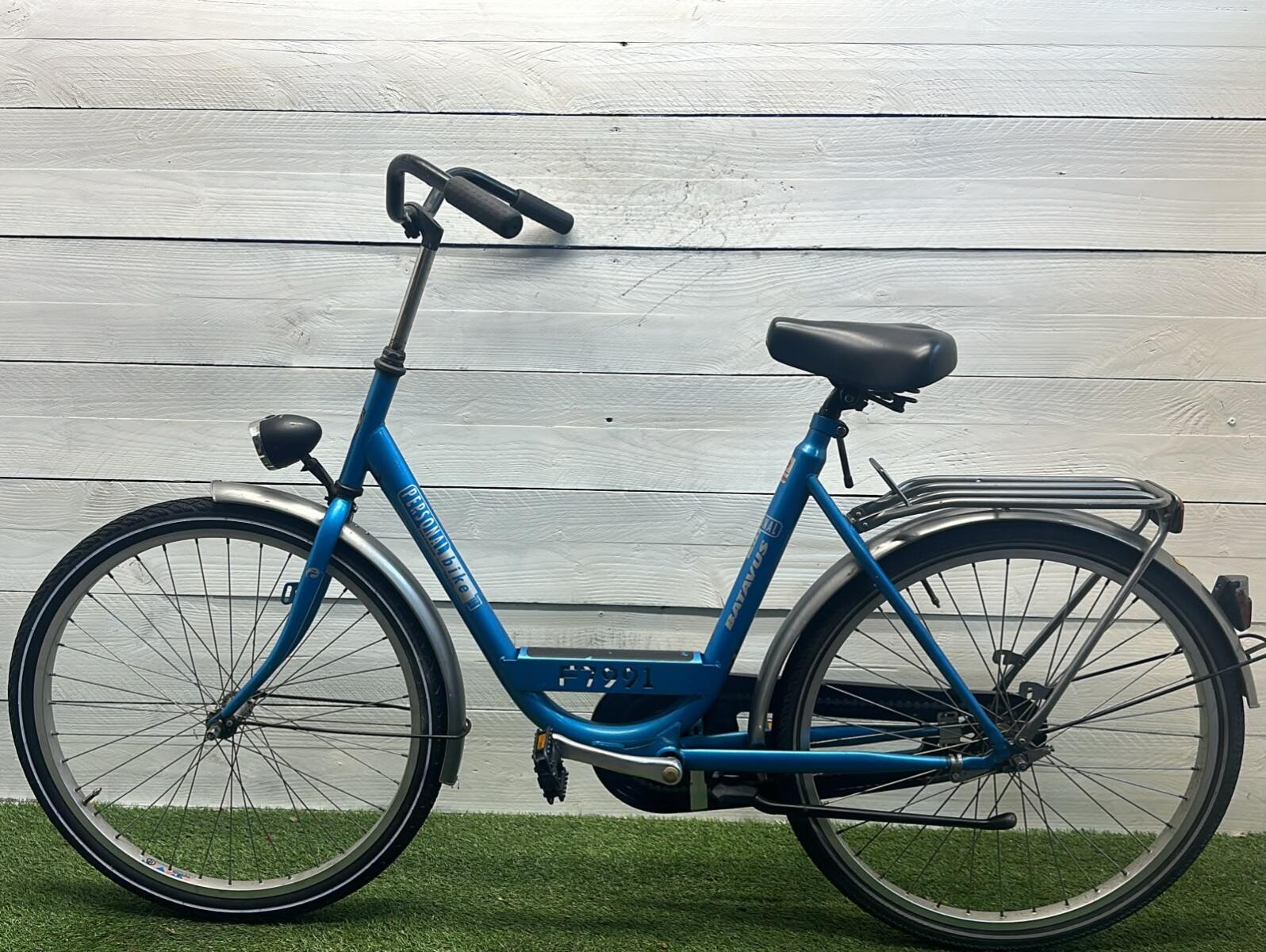 Batavus stadsfiets dames, blauw - second‑hand, volledig geserviced 3/3