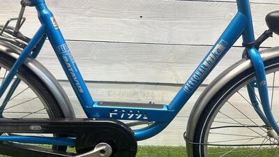 Batavus stadsfiets dames, blauw - second‑hand, volledig geserviced
