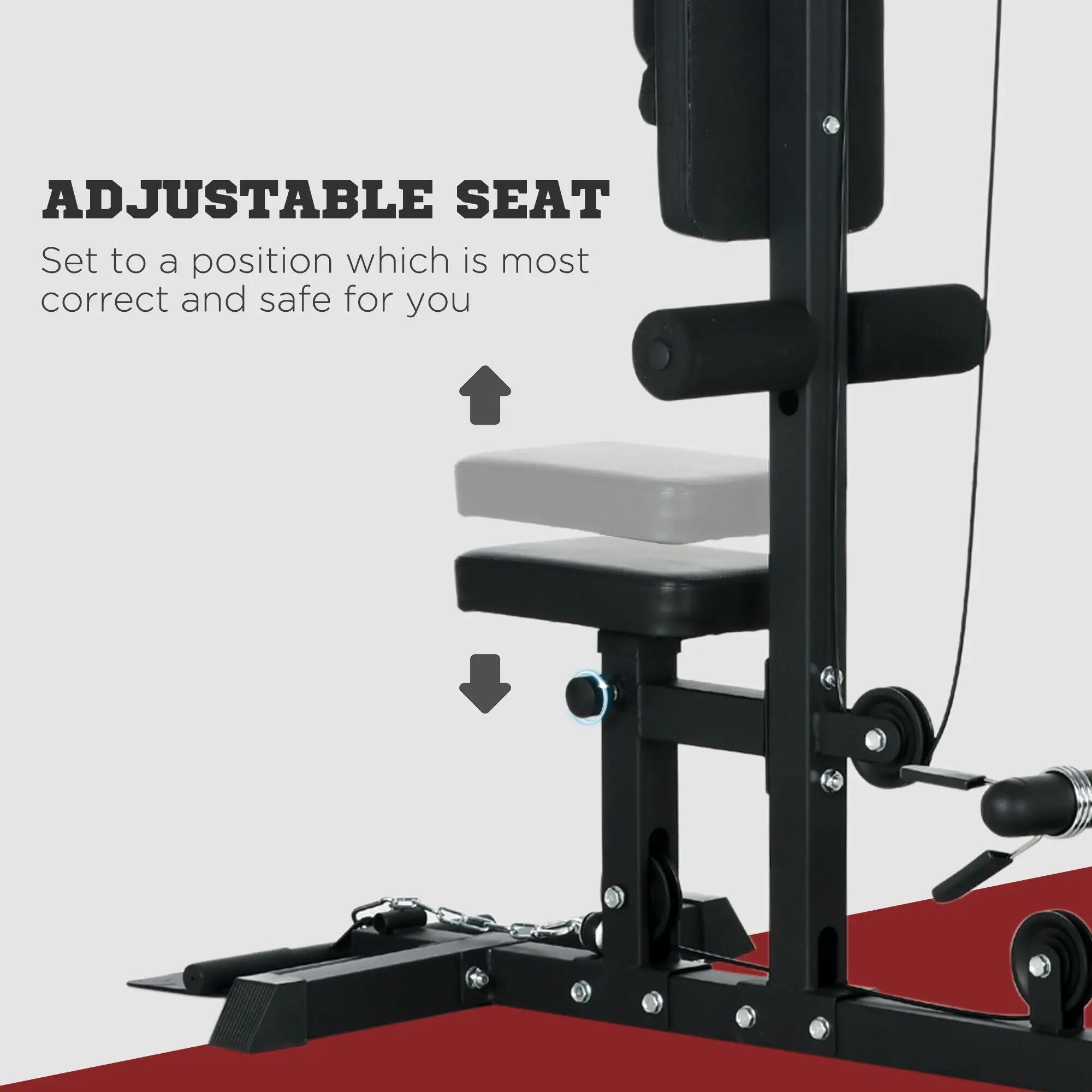 Station de musculation pour tirage poitrine - collab. Aosom.fr x FFHandball 5/5