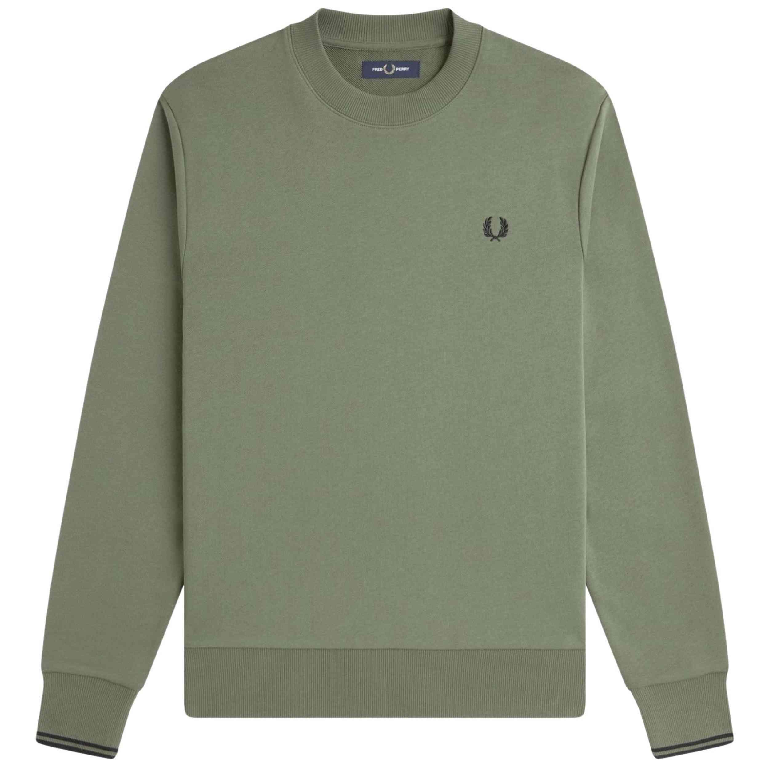 Sweater Fred perry model Crew Neck Sweatshirt voor mannen 3/4