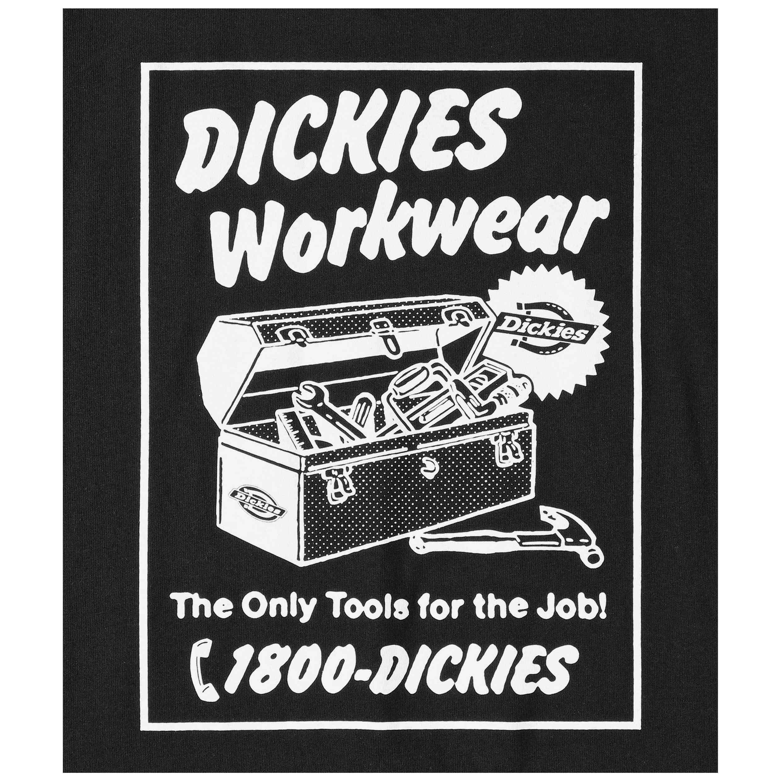 T-shirt met korte mouwen Dickies model DK0A8853BLK1 voor mannen 3/5