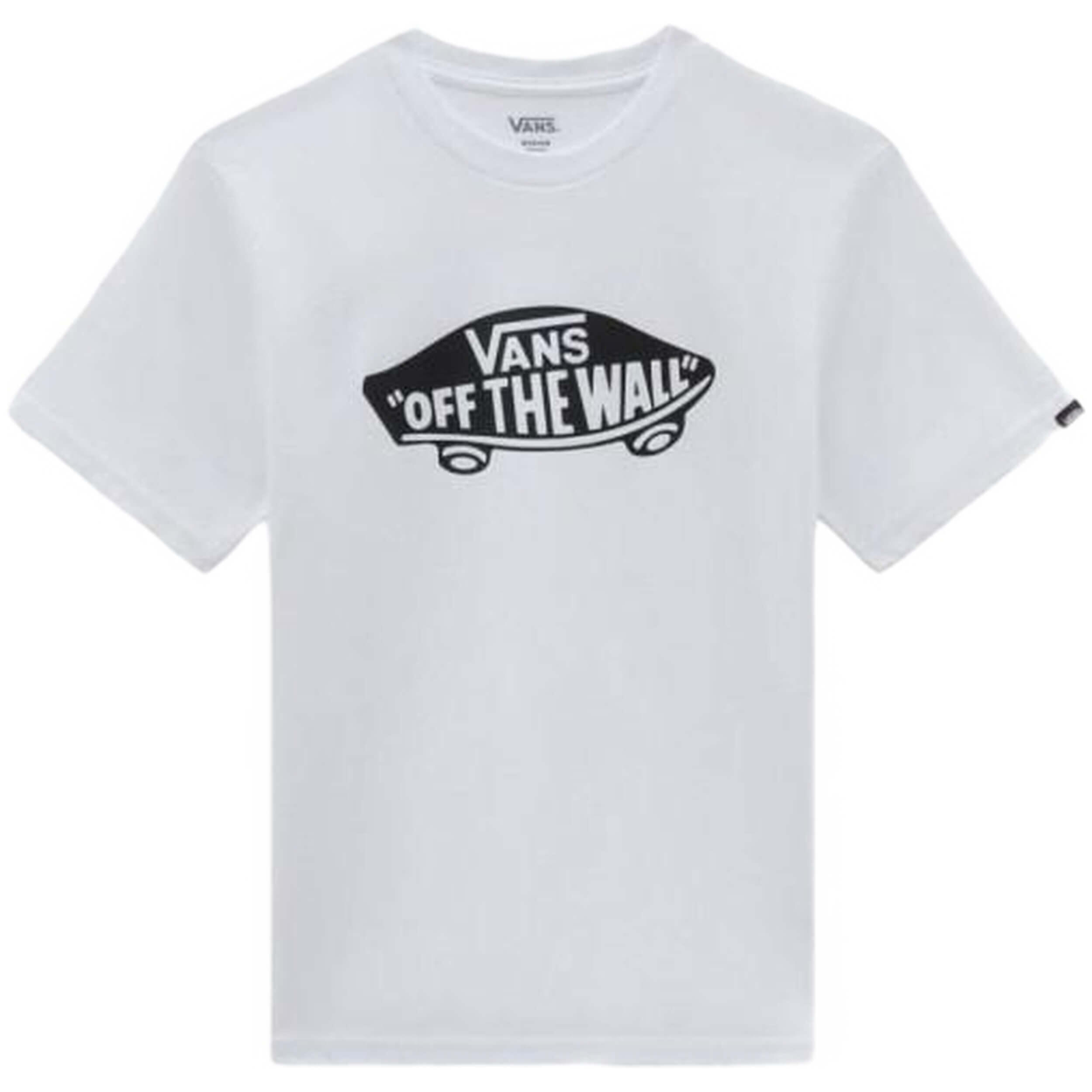 T-shirt Vans modèle VN000FSAWHT1 pour unisexe enfants 1/2