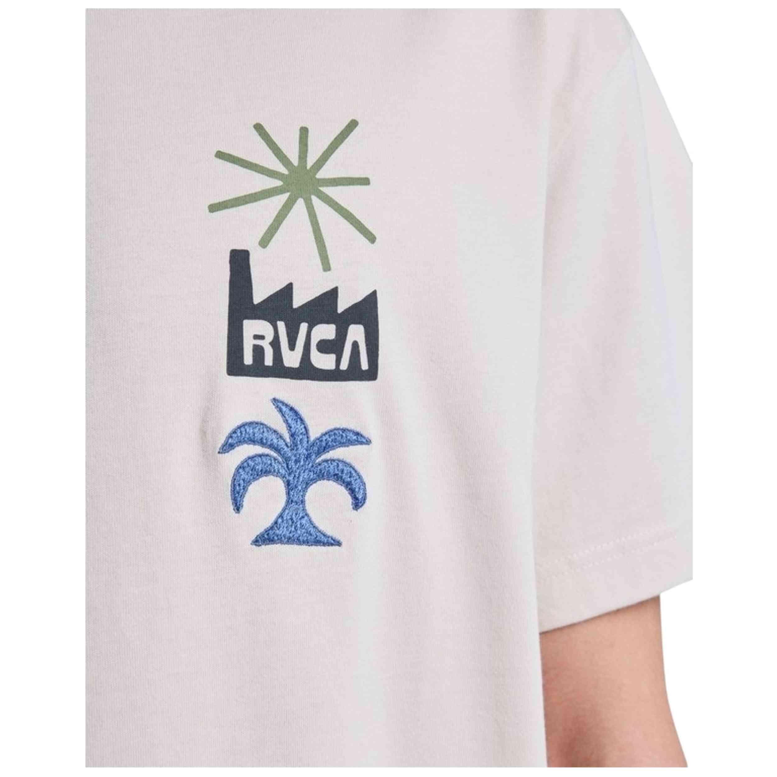 T-shirt Rvca modelo EVYZT00338-SEZ0 para homem 3/5