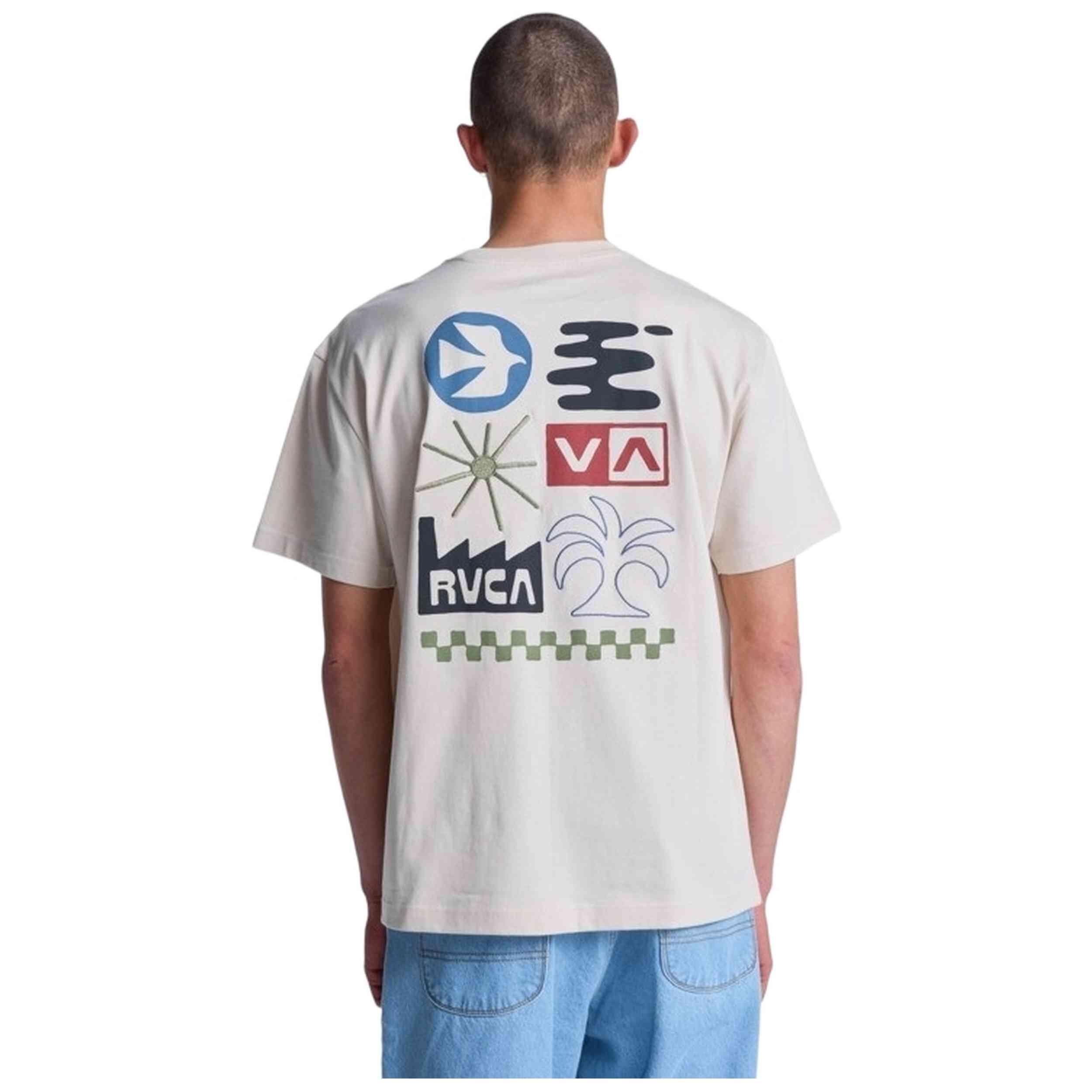 T-shirt Rvca modelo EVYZT00338-SEZ0 para homem 5/5
