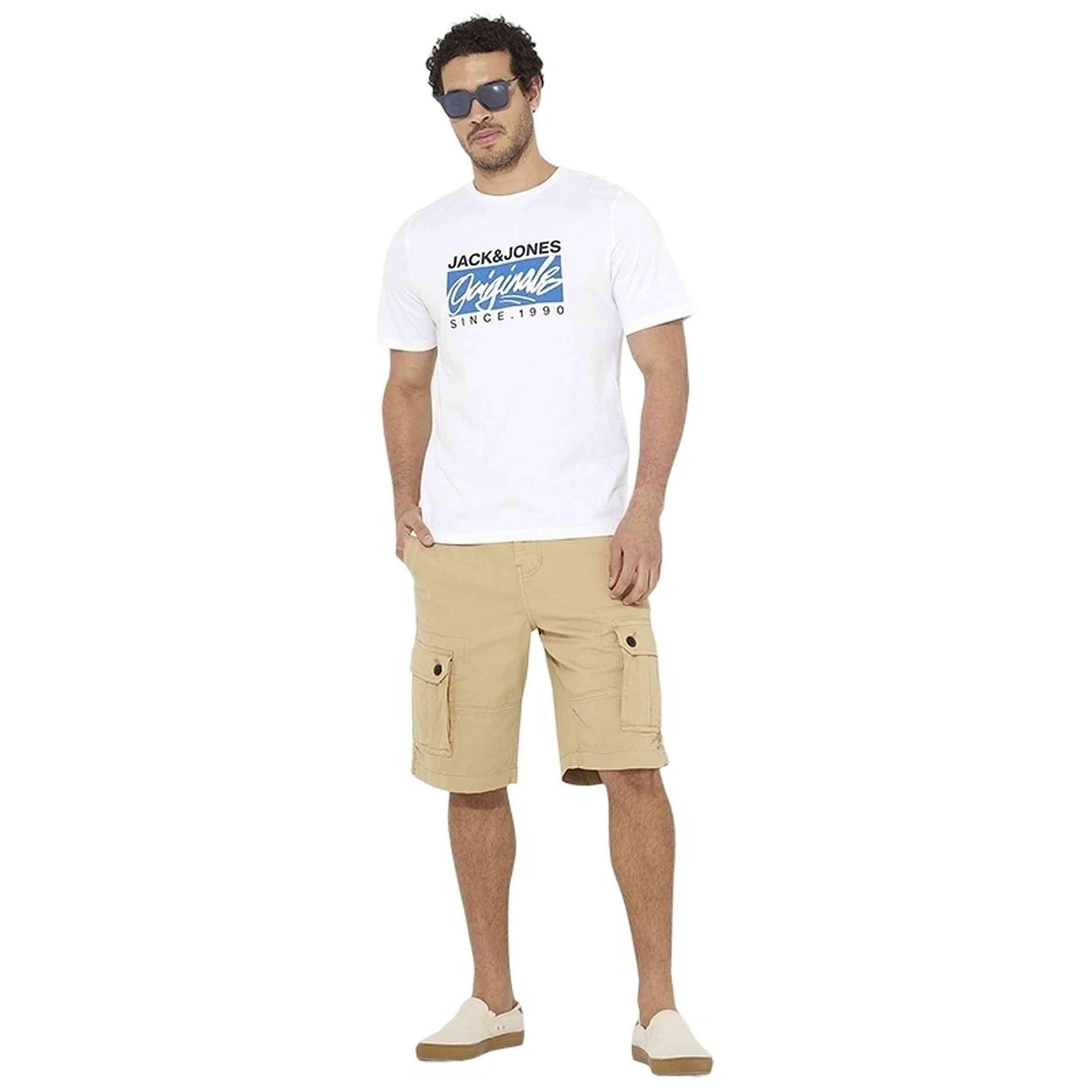 T-shirt Jack&jones modèle 12232649-BCO pour homme 4/4