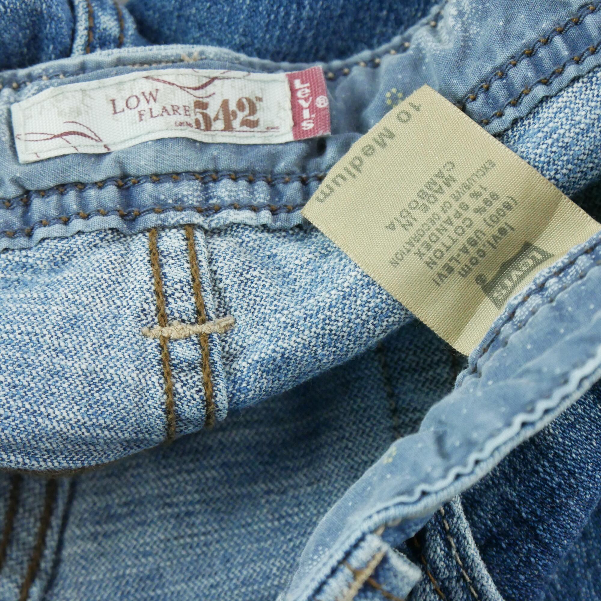 Seconde vie - Jean Femme Levis 542 Low Flare - Excellent 6/6