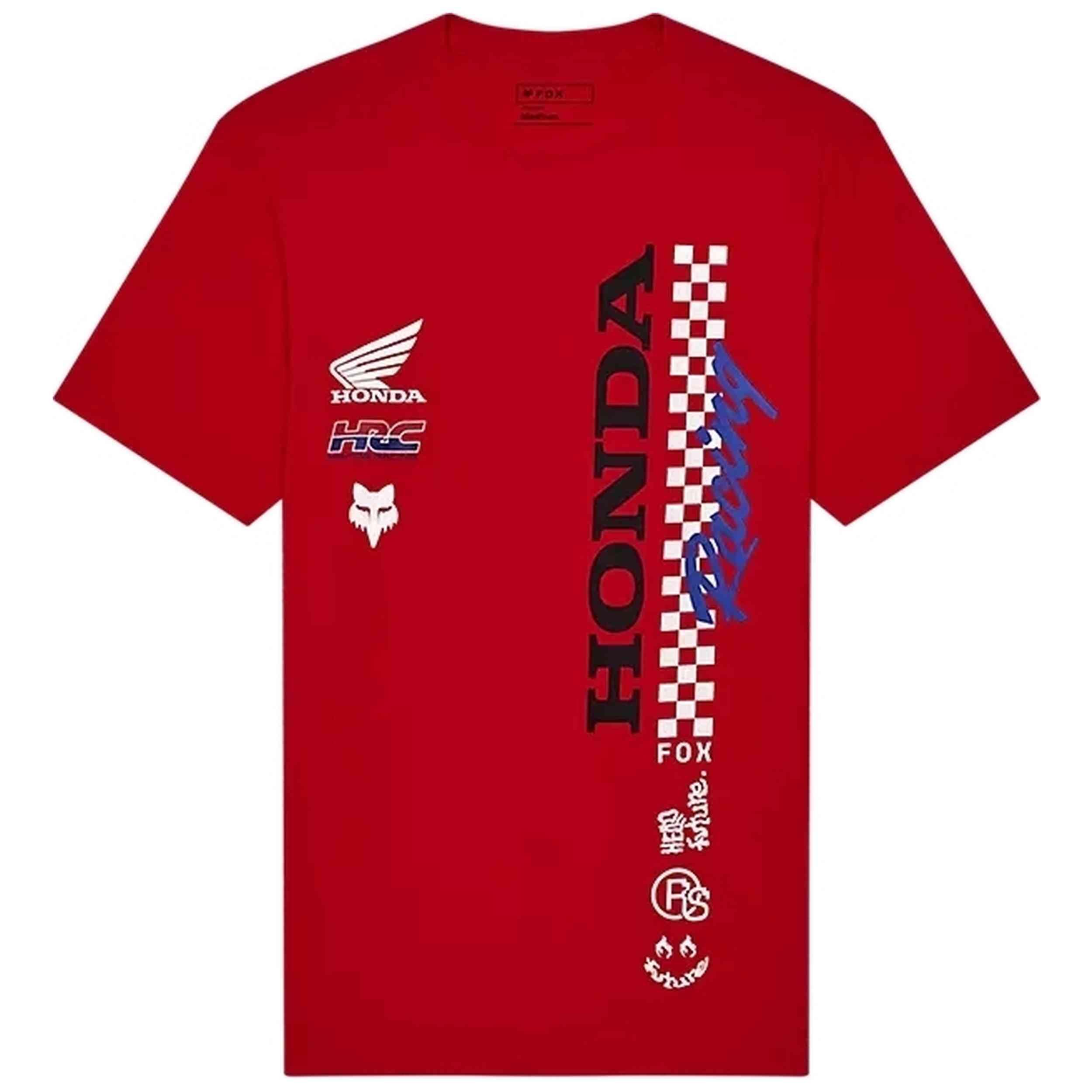 T-shirt met korte mouwen Fox model Camiseta Honda de Fox Racing voor mannen 1/5