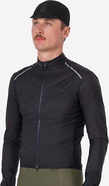 Giacca antivento Rapha Brevet Element Uomo Nero/Grigio 2/7