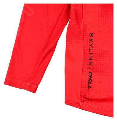 Troy Lee Designs Skyline Chill Orange Long Sleeve Jersey 7/7