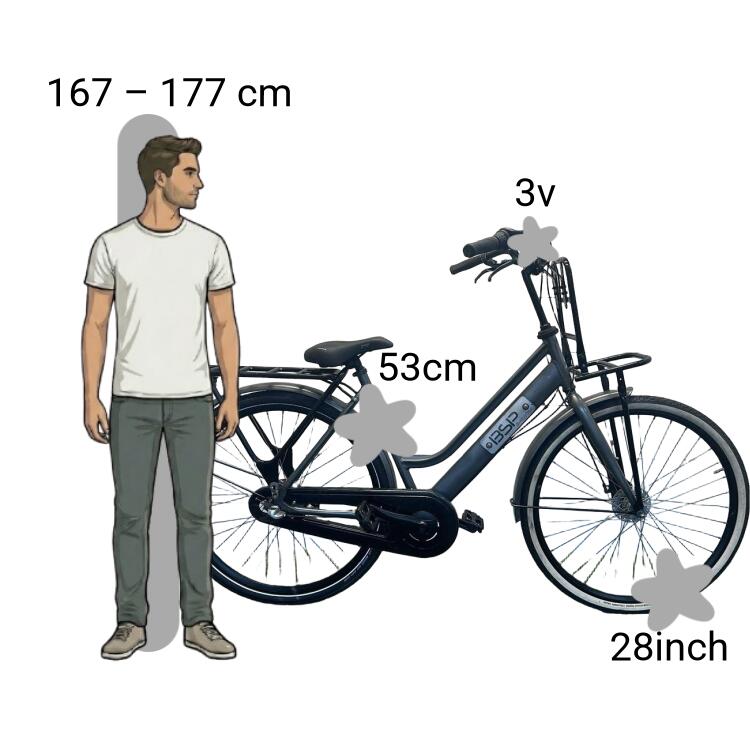 Bicicletta usata BSP Barista 2/4