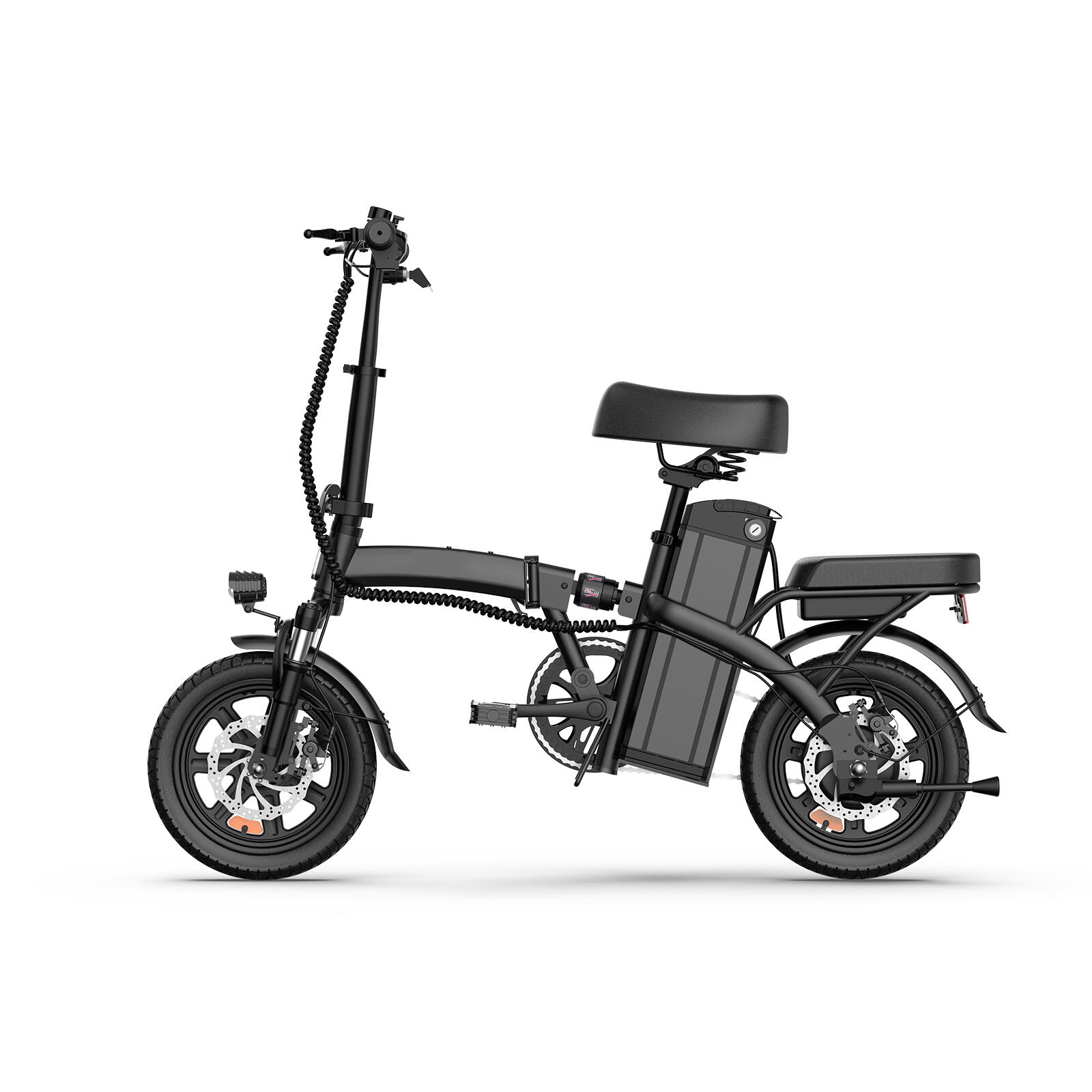 Bicicleta electrica portabila URLIFE F1L cu ​​suspensie dubla