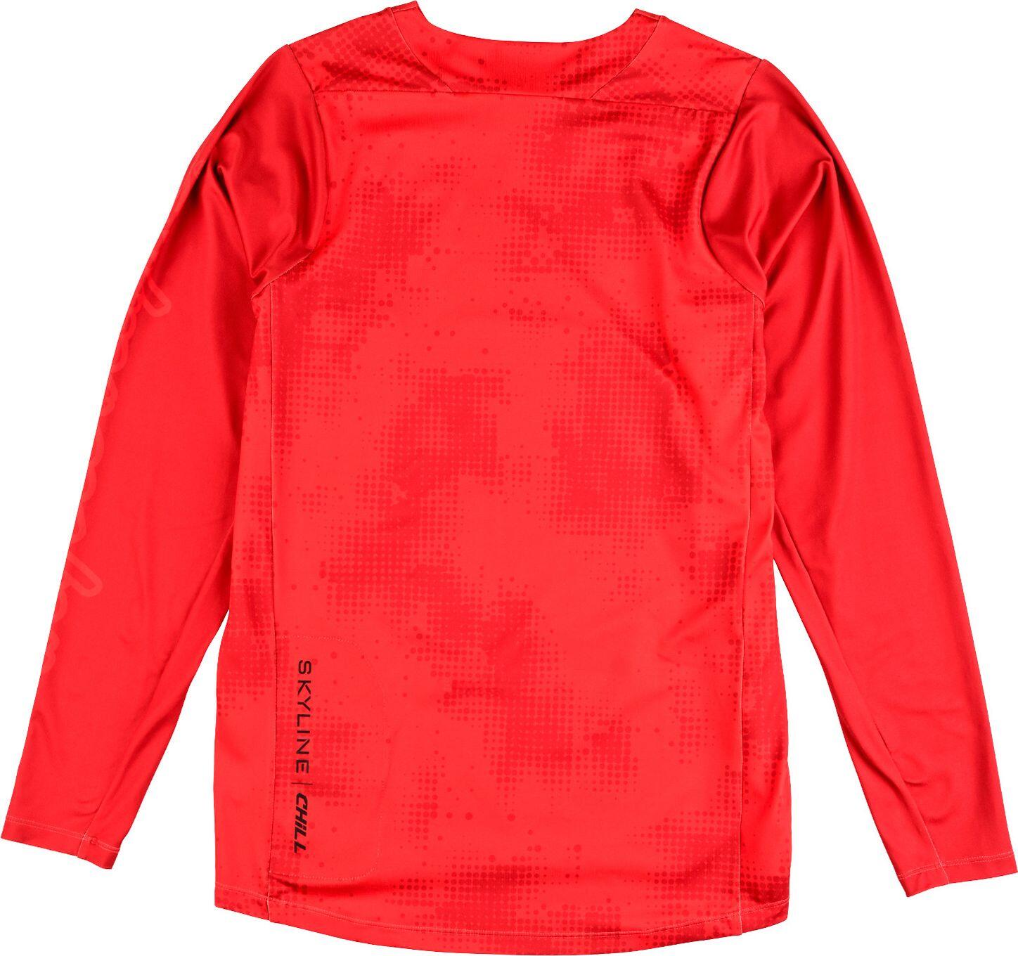 Troy Lee Designs Skyline Chill Orange Long Sleeve Jersey 5/7
