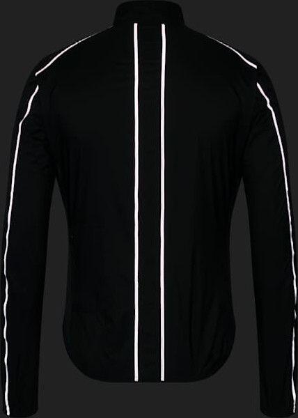 Giacca antivento Rapha Brevet Element Uomo Nero/Grigio 6/7