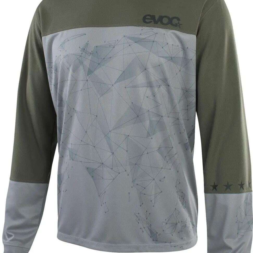 Evoc Long Sleeve Jersey Grey/Khaki