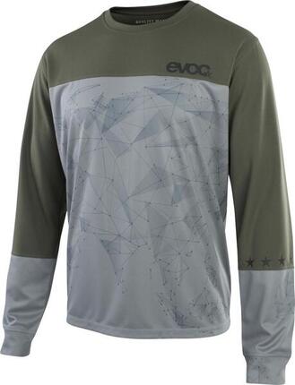 Evoc Long Sleeve Jersey Grey/Khaki