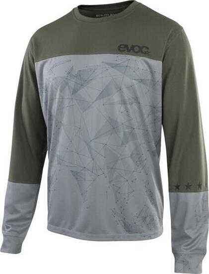 Evoc Long Sleeve Jersey Grey/Khaki