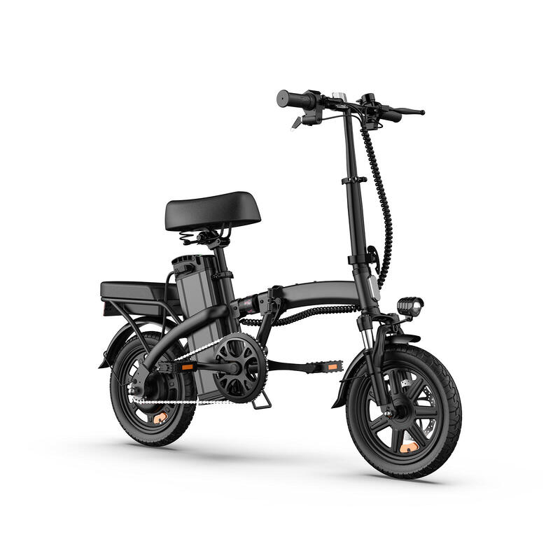 Bicicletă electrică portabilă URLIFE F1L cu ​​suspensie dublă