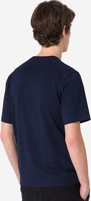 T-Shirt Rapha Coton Large Logo Bleu/Rose 2/7