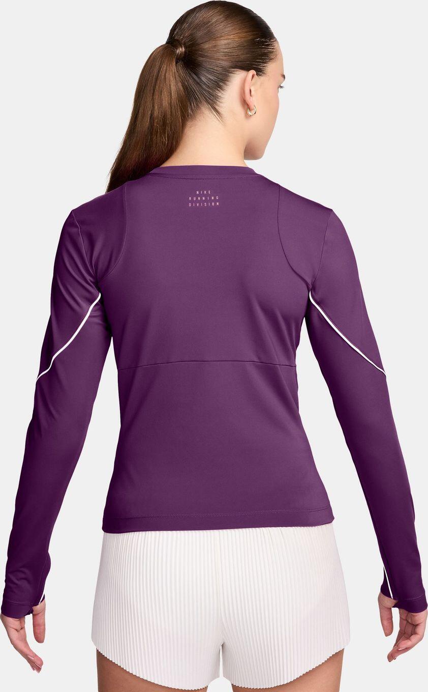 Maillot Manches Longues Nike Running Division Violet Femme 2/4