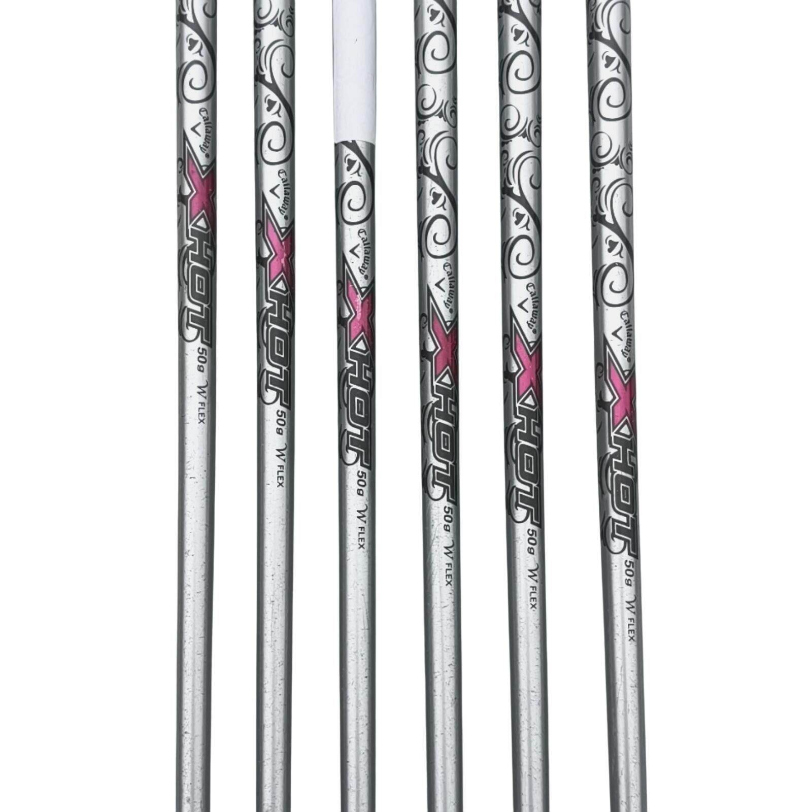 Callaway X Hot IJzerset / 5-PW / Flex Ladies / Grafiet 4/7