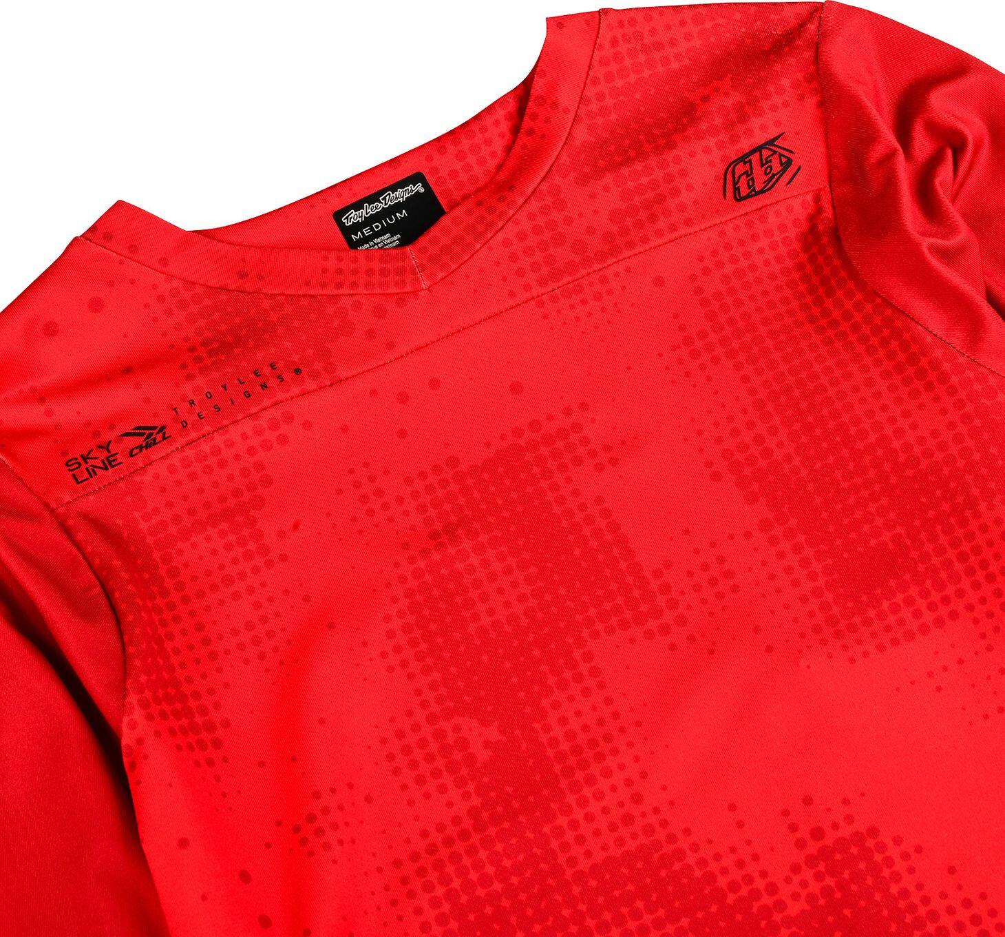 Troy Lee Designs Skyline Chill Orange Long Sleeve Jersey 6/7