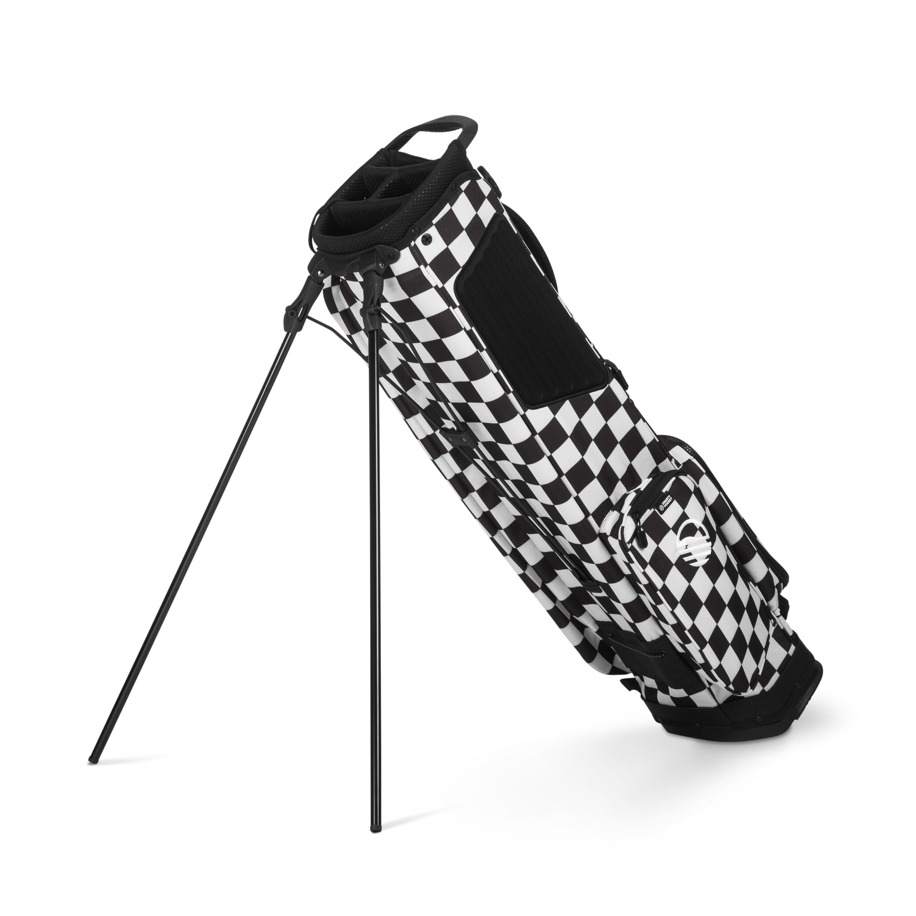El Camino Golftas - Zwart-wit geruite 2/8