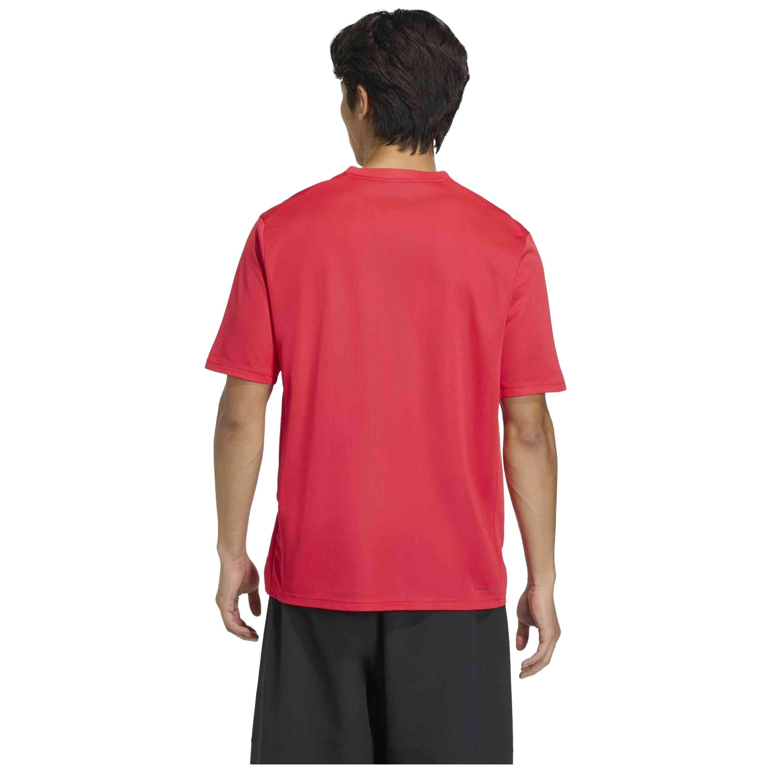 T-shirt Adidas modelo Camiseta adidas Workout Essentials Base manga c para homem 3/6
