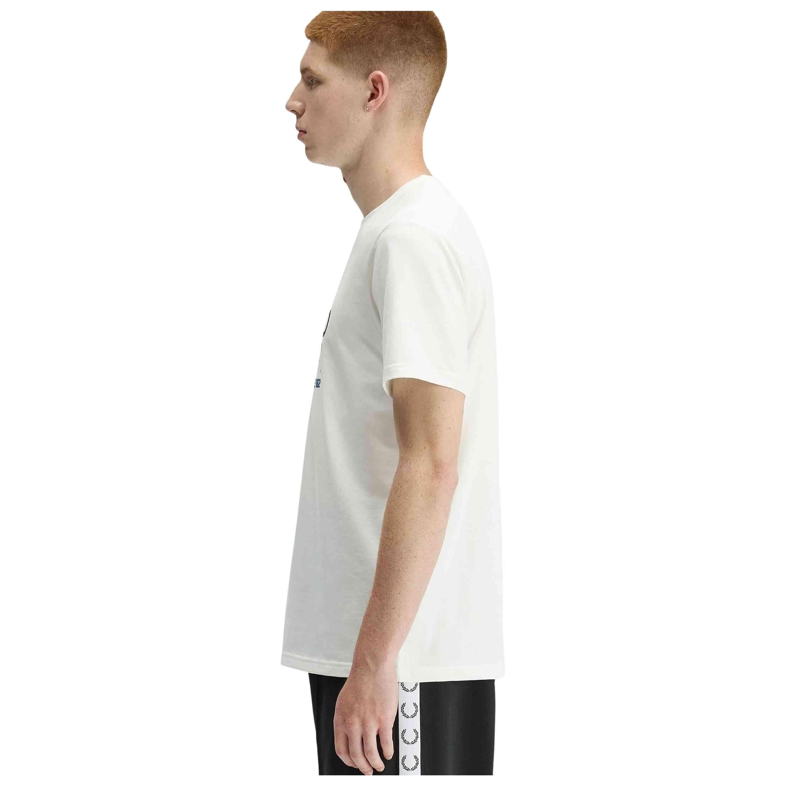T-shirt met korte mouwen Fred perry model M240612901 voor unisex 2/3