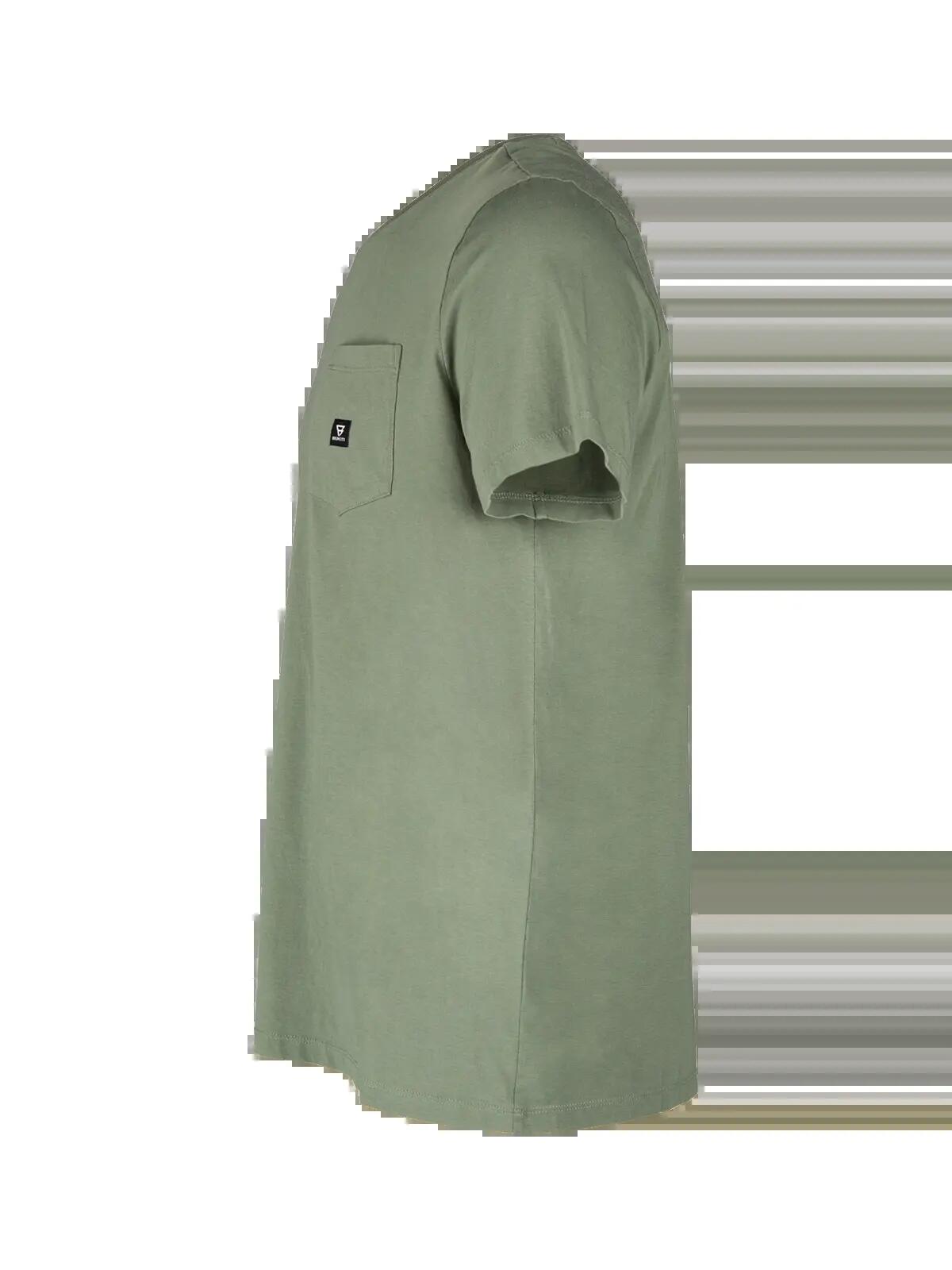 Axle-N Heren T-shirt Mode Regular fit Crewneck Green 3/7