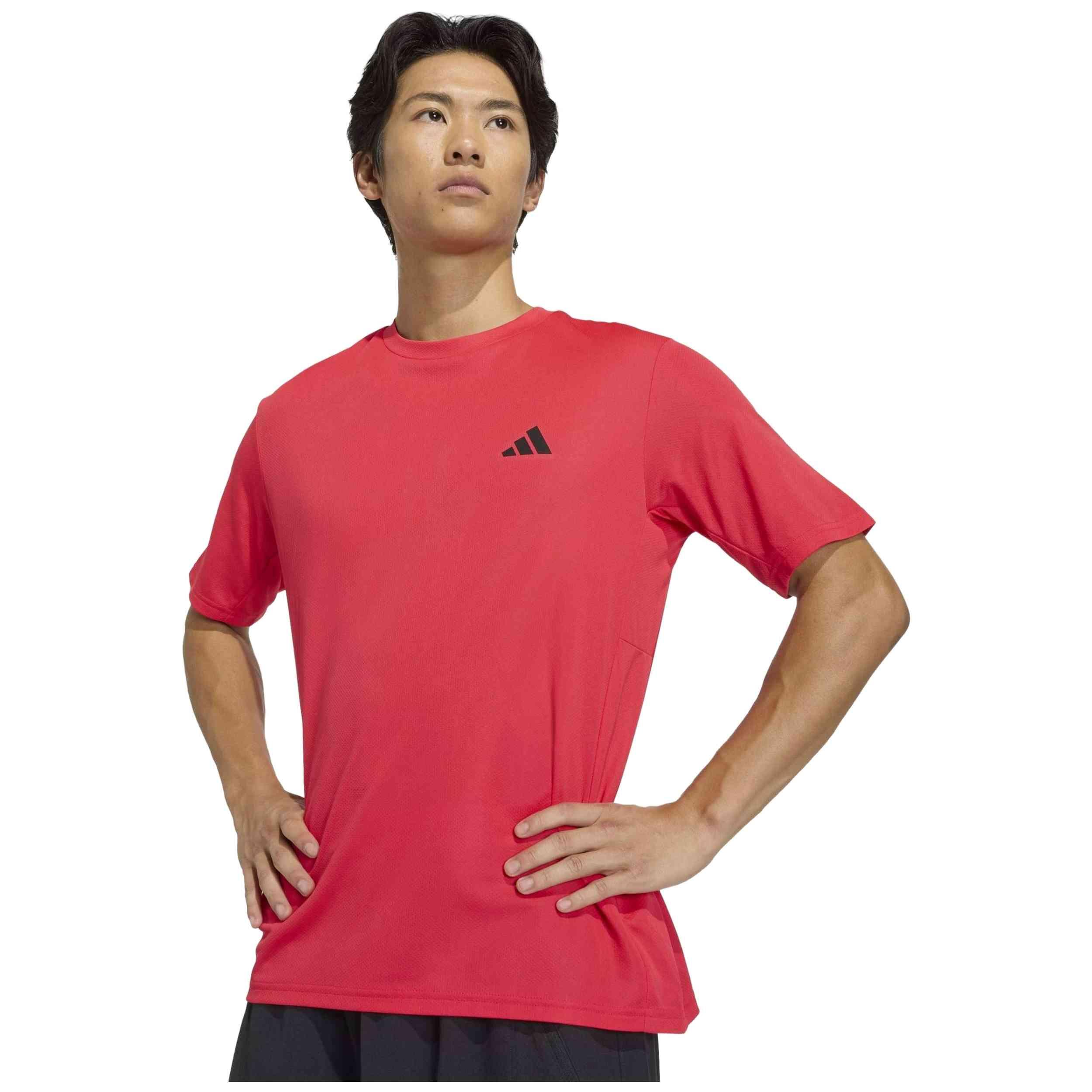 T-shirt Adidas modelo Camiseta adidas Workout Essentials Base manga c para homem 2/6