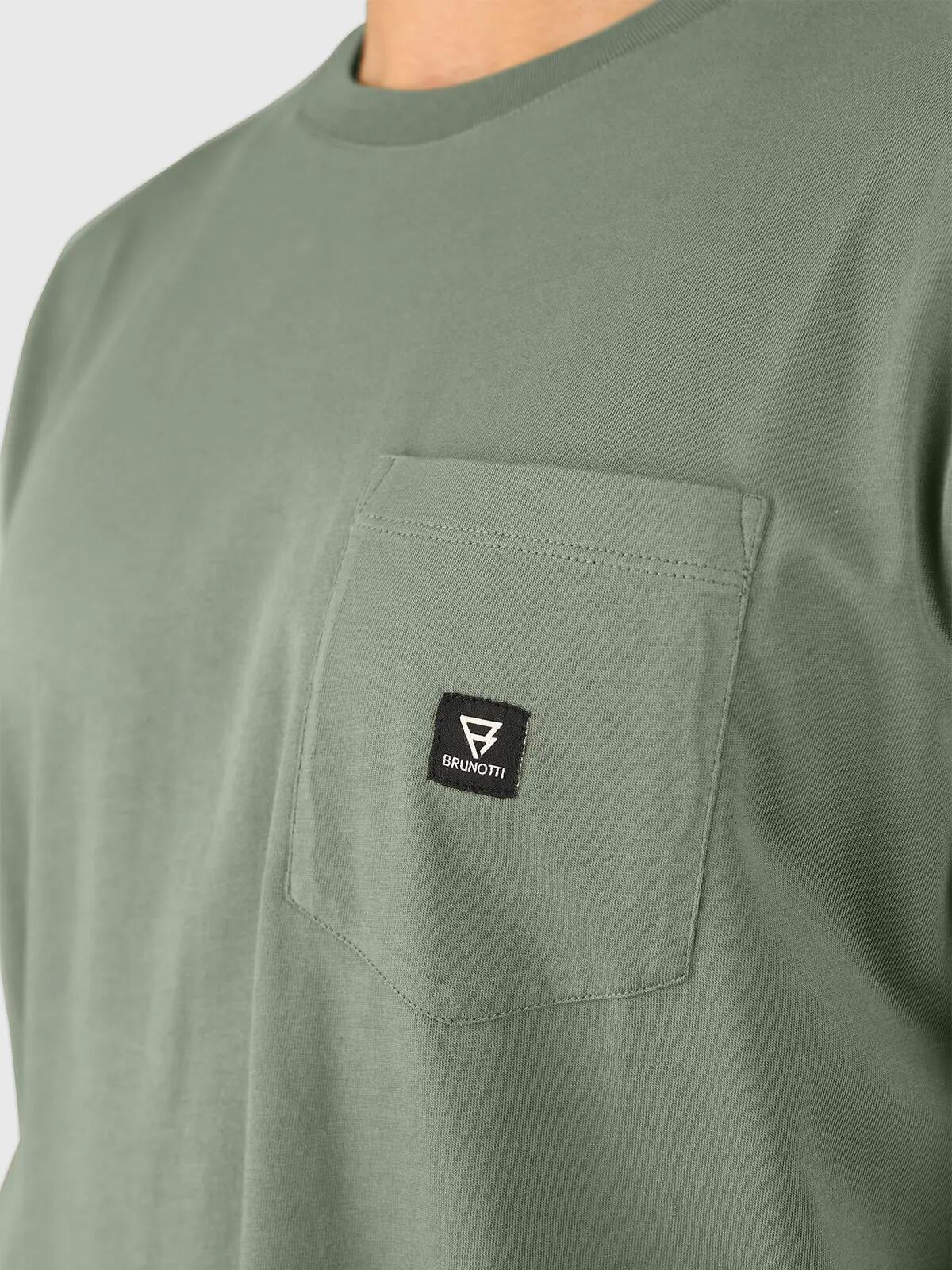 BRUNOTTI BRUNOTTI T-Shirts Axle-N Men T-shirt HEREN Vintage Green 6/6