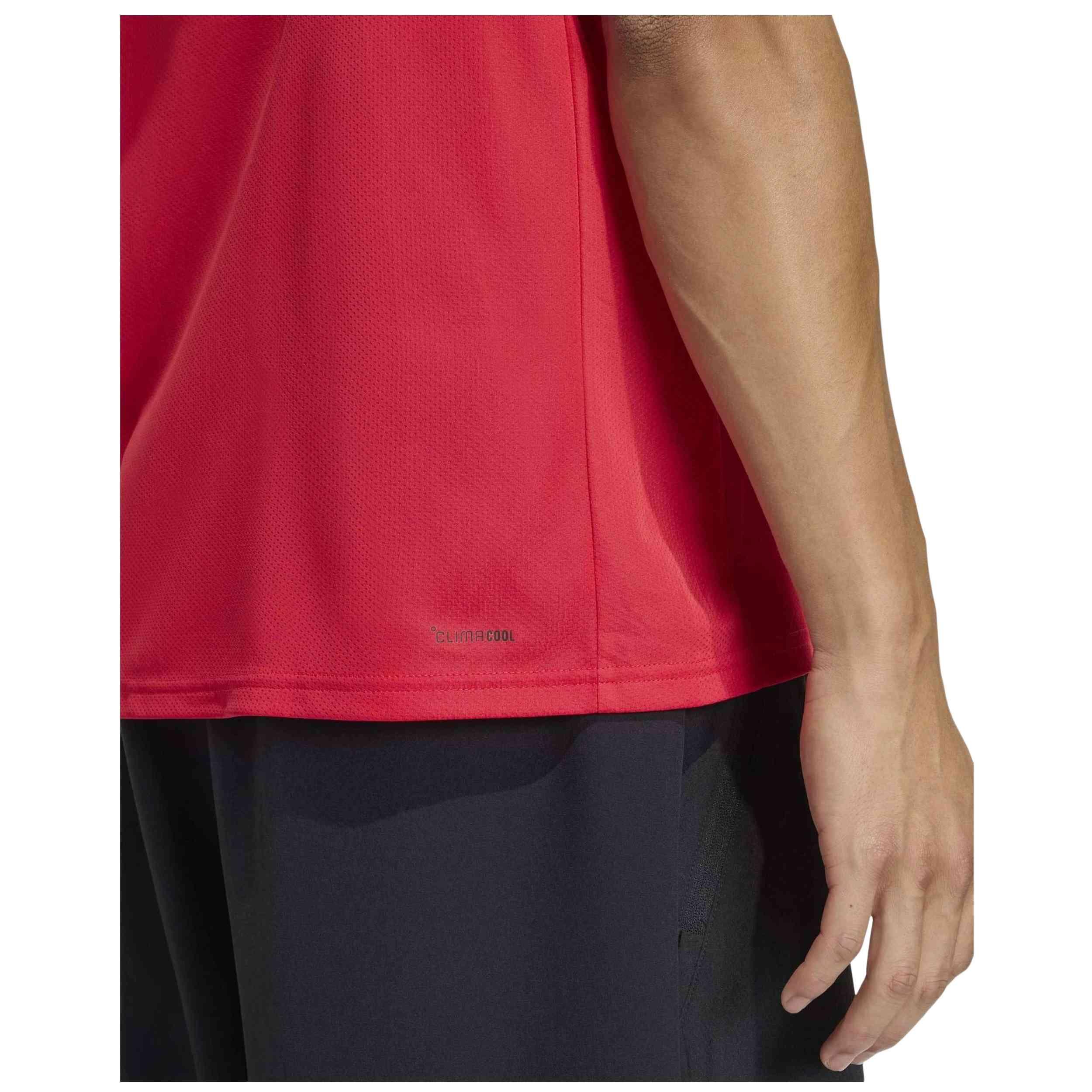 T-shirt Adidas modelo Camiseta adidas Workout Essentials Base manga c para homem 4/6