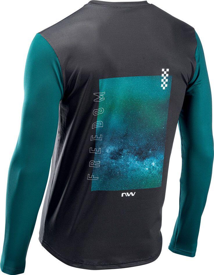 Maillot Manches Longues Northwave Freedom AM Vert 2/2