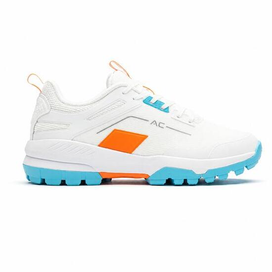 Grays Aero Cage X10 Femmes Chaussures de hockey Wit/Blauw