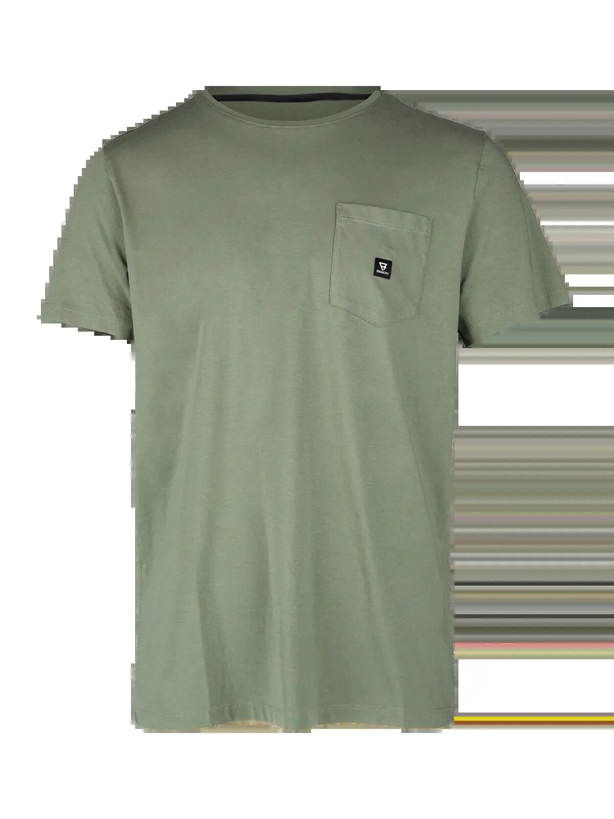 Axle-N Heren T-shirt Mode Regular fit Crewneck Green 1/7