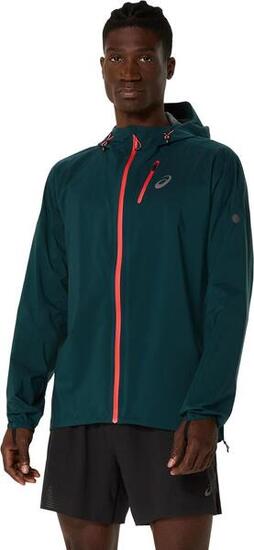 Asics Fujitrail Elite Waterproof Jas Groen Heren