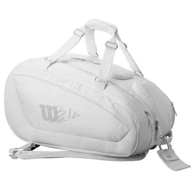 Wilson bela super tour padel blanco fernando belasteguin (paletero)