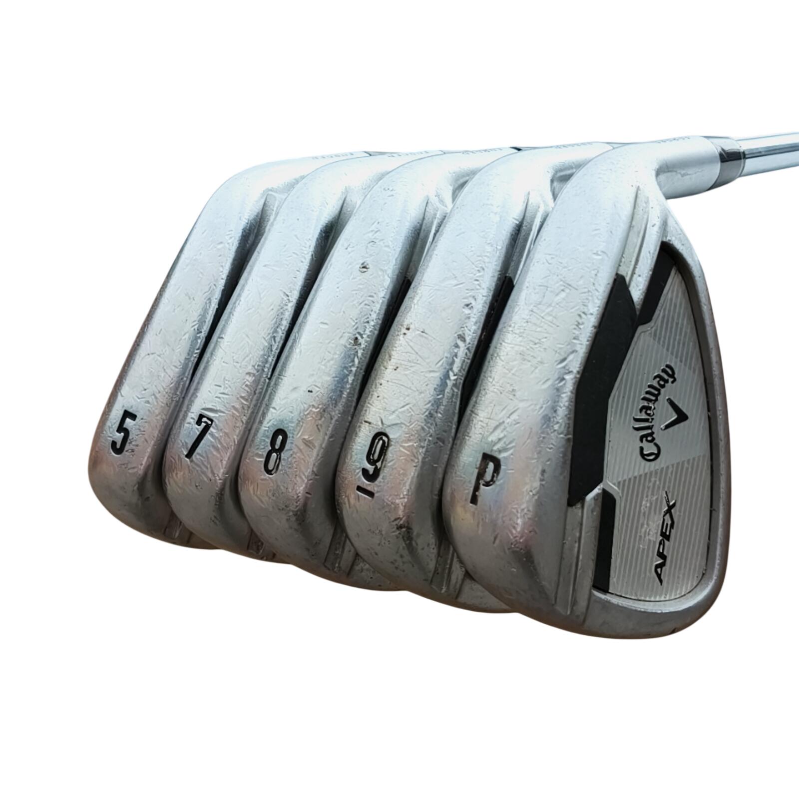 Callaway Apex Forged IJzerset / 5+7-PW / Flex Regular / Staal 3/7