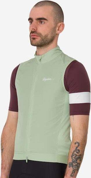 Gilet Rapha Core Uomo Verde/Bianco 2/6