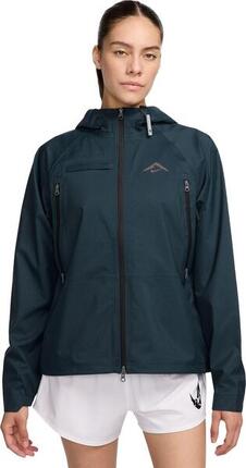 Nike Trail Waterdichte Jas Dames Blauw