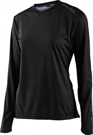 Women's Long Sleeve Jersey Troy Lee Designs Lilium Black